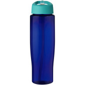 H2O Active® Eco Tempo 700 ml drikkeflaske med låg med hældetud - Aqua/Blå