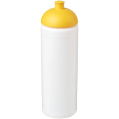 Baseline® Plus 750 ml drikkeflaske med håndtag og kuppelformet låg - Hvid/Gul
