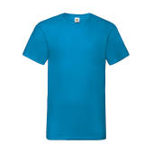 Valueweight V-Neck T-Shirt - Azure Blue - XL