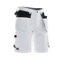 2132 Painters' shorts wit/zwart C44