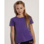 Girls' Iconic 150 T - Heather Purple - 140 (9-11)