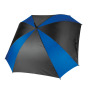Vierkante paraplu Black / Royal Blue One Size