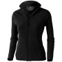 Brossard fleece dames jas met ritssluiting - Zwart - S