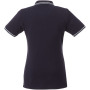 Fairfield short sleeve women's polo with tipping - Navy - XS