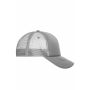 MB6550 5 Panel Retro Mesh Cap - dark-grey/dark-grey - one size