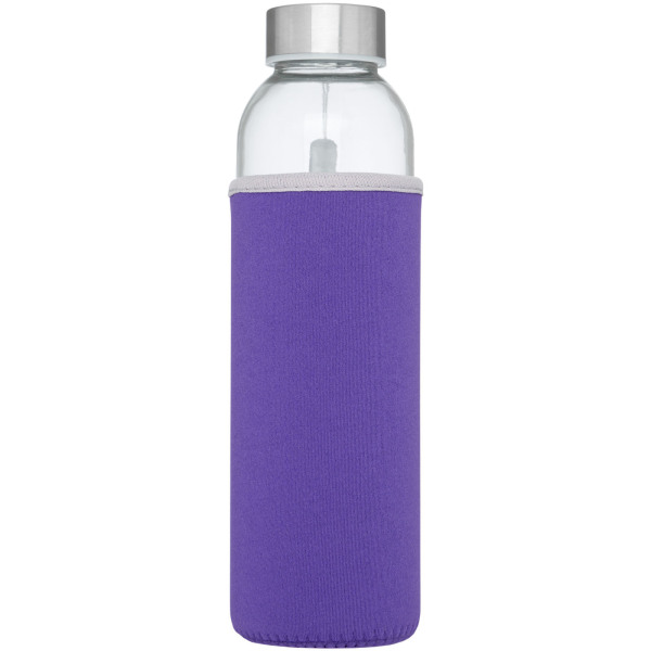 Bodhi 500 ml glass water bottle - Purple