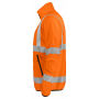 6105 Light Softshell Sweatshirt Orange/Black XS