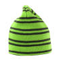Team Reversible Beanie - Lime/Grey/Grey - One Size
