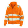 5172 Hi-vis sweatshirt jacket oranje l