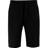 Slim Fit Sweat Shorts, Black, M, Kustom Kit
