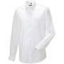 Mens' Long Sleeve Easy Care Oxford Shirt White M