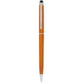 Valeria ABS balpen met stylus - Oranje