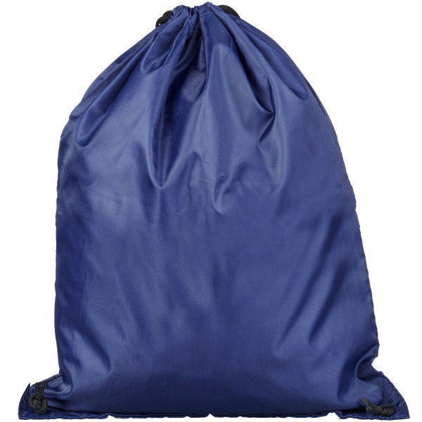 Oriole zippered drawstring backpack 5L - Navy