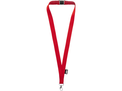 Tom gerecyclede PET lanyard met veiligheidssluiting Tom gerecyclede PET lanyard met veiligheidssluiting