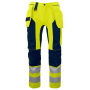 6513 Pants HV Yellow/Navy D96