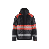 Zwart/High Vis Rood