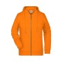 Ladies' Zip Hoody - orange - 3XL