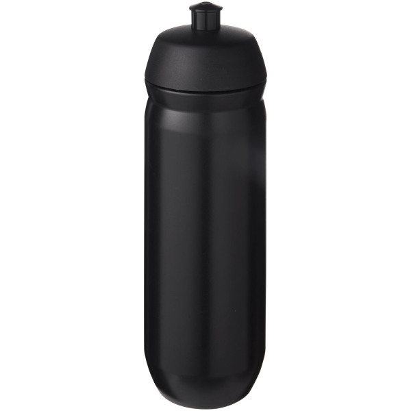 HydroFlex™ 750 ml squeezy sport bottle - Solid black/Solid black