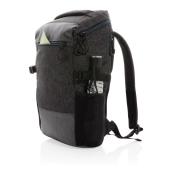 900D easy access 15.6" laptop backpack PVC free, black