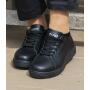 Casual Retro Safety Trainers, Black, 37, AFD