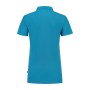 Poloshirt Fitted Dames 201006 Turquoise XXL