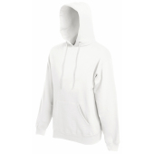 Classic Hooded Sweat - White - S