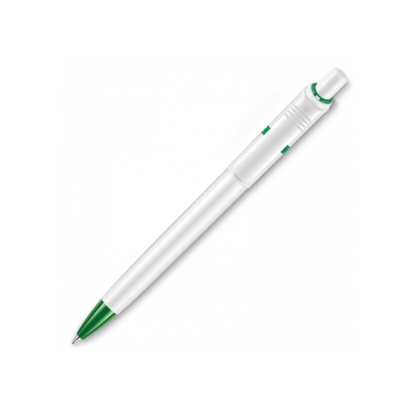 Ball pen Ducal hardcolour  - White / Green