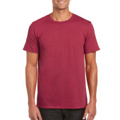 Gildan T-shirt SoftStyle SS unisex 7427 antique cherry red L
