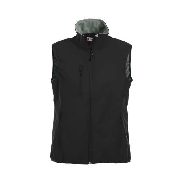 Clique Basic Softshell Vest Ladies zwart 3xl