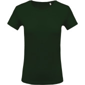 Ladies' crew neck short sleeve T-shirt Forest Green XL