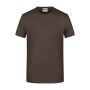 Men's Basic-T - brown - S