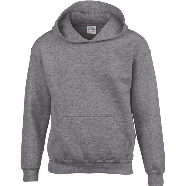 Heavy Blend™ Classic Fit Youth Hooded Sweatshirt Graphite Heather L