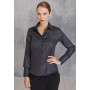 Dames non-iron blouse lange mouwen Bright Sky XS