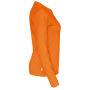 Cottover Gots T-shirt Long Sleeve Lady orange XS