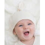 Baby 1 Knot Hat - White - One Size