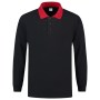 Polosweater Contrast Outlet 301006 Navy-Red 4XL