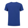 L&S T-shirt V-neck cot/elast SS for him royal blue M