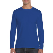 Gildan T-shirt SoftStyle LS unisex 7686 royal blue XXL