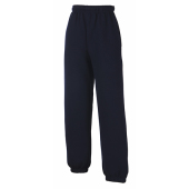 Kids Premium Elasticated Cuff Jog Pants - Deep Navy - 164 (14-15)