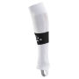 Pro Control Stripe W-O Foot Socks Whi/Bla Onesize