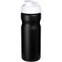 Baseline® Plus 650 ml sportfles met kanteldeksel - Zwart/Wit