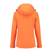 L&S Jacket Hooded Softshell for her orange L