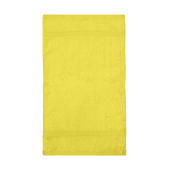 Rhine Guest Towel 30x50 cm - Bright Yellow - One Size