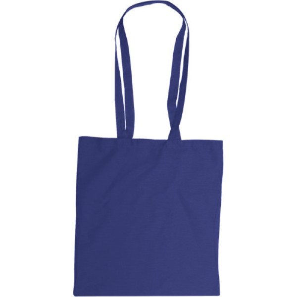 Cotton (110 gr/m²) bag Amanda blue