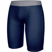 Long base layer sports shorts Sporty Navy S