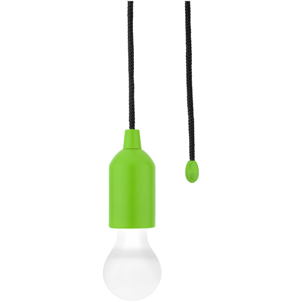 Helper LED lamp met koord - Lime/Wit
