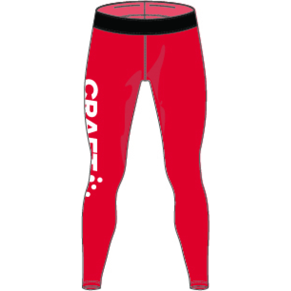 Craft Adv nordic ski club tights men bright red s