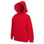 FOTL Kids Premium Hooded Sweat, Red, 5-6jr