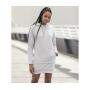HOODIE DRESS, JET BLACK, M, JUST HOODS