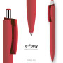 Ballpoint Pen e-Forty Soft Red